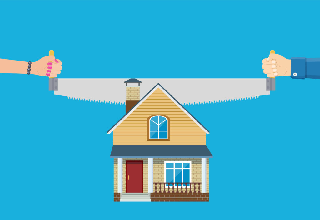 who gets the house in divorce in Washington