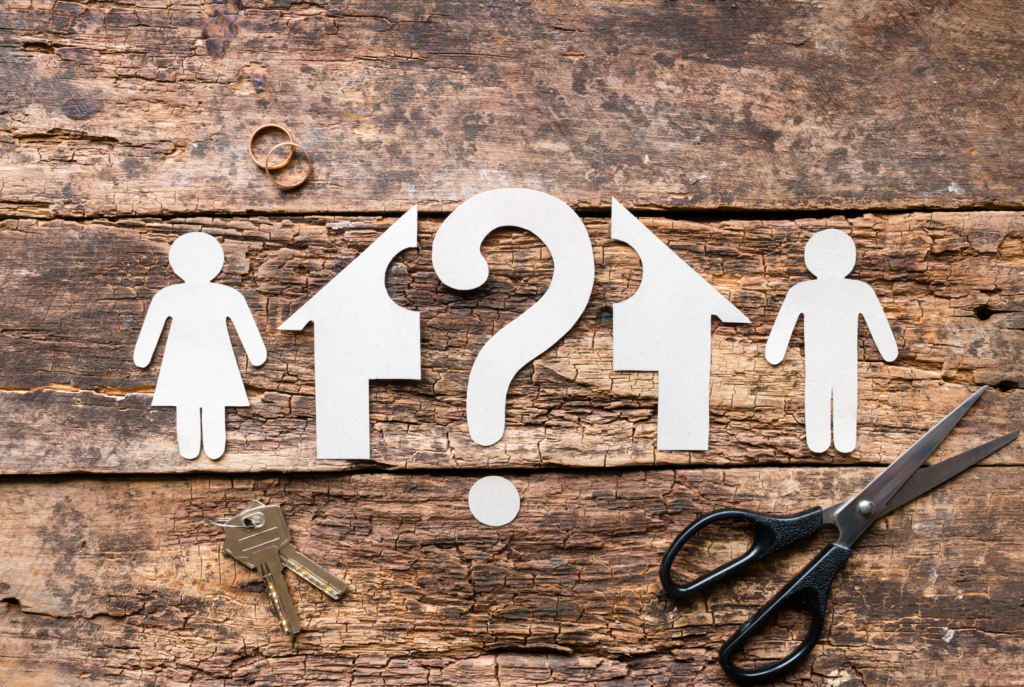 who gets the house in divorce in Washington