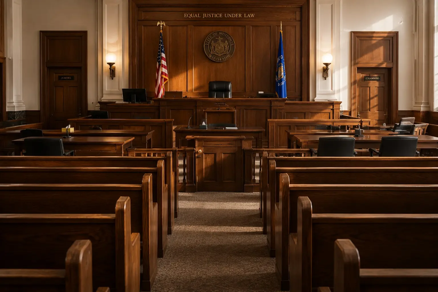 Wisconsin Circuit Court foreclosure confirmation hearing sheriff sale