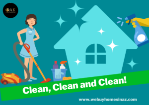 Clean the house, sell phoenix house