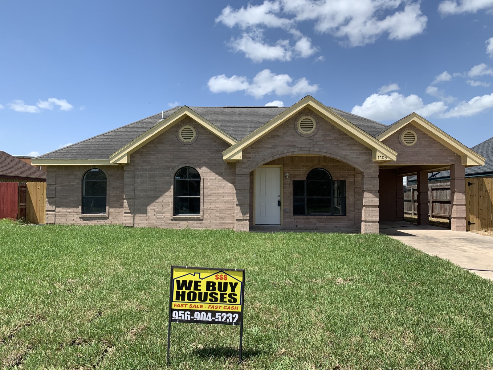 Compramos casas en Mercedes TX como estan cash