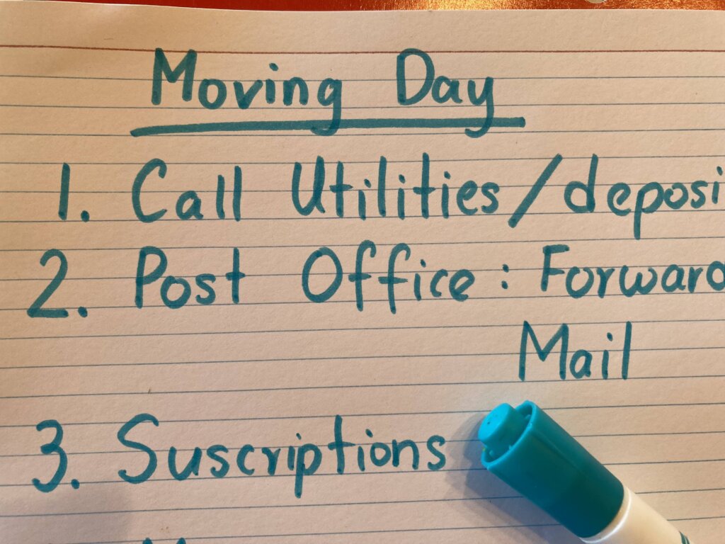 Checklist to help move fast when you sell your house in Texas