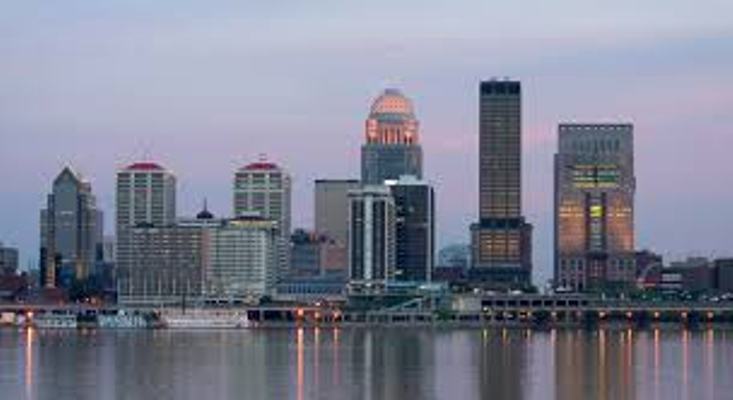 Louisville, KY city skyline