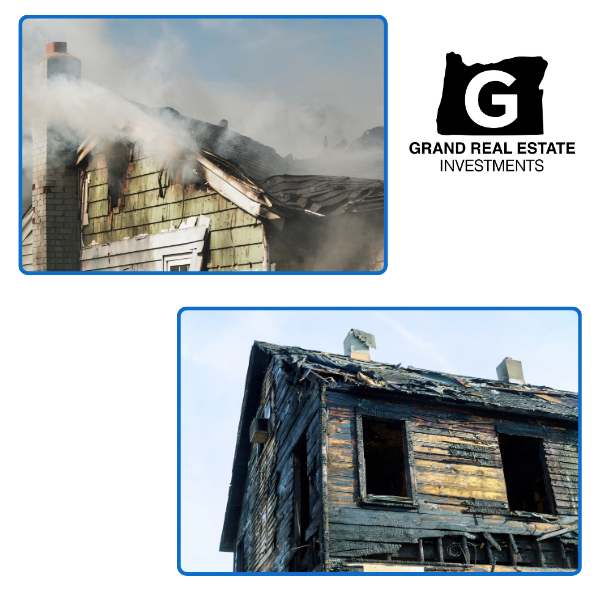 owner's insurance for Fire Damaged House in Oregon