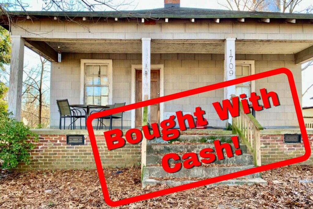 Distressed house near Raleigh NC bought as-is by Harmony Home Buyers