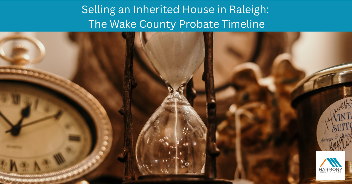 Older family home in Raleigh, NC being settled by out-of-state heirs through Wake County probate