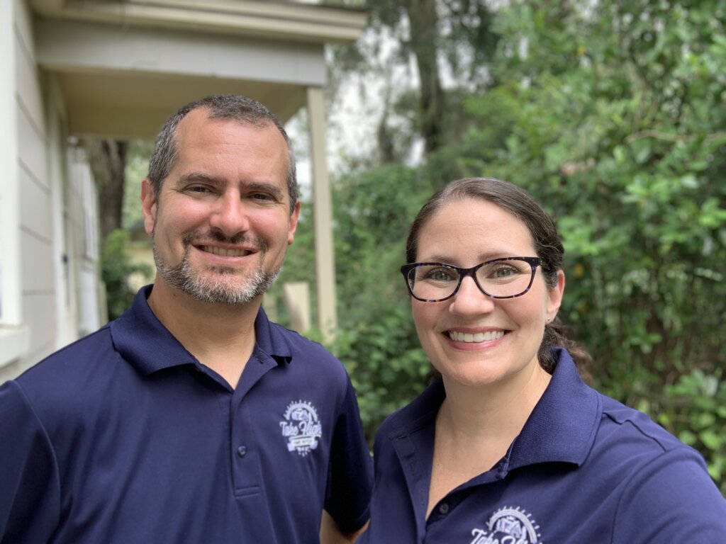 Mike and Anne Laurenzi, owners, Take Flight Home Buyers