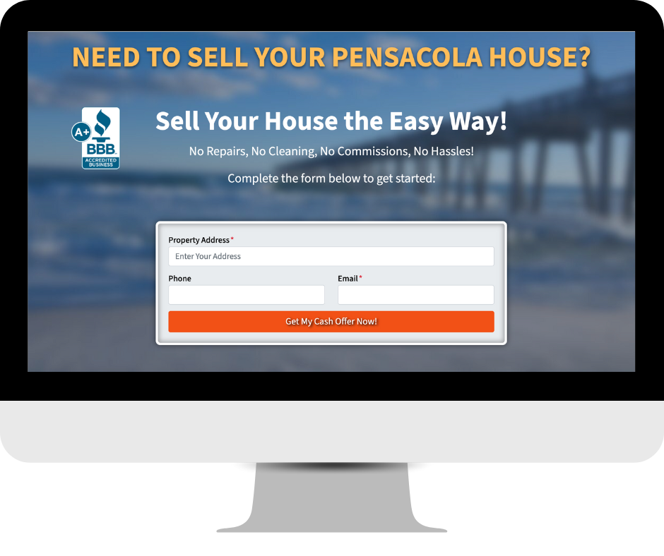 Drawing of computer screen with an image on it of our Home page.