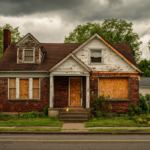 Distressed house in Cleveland Ohio needing repairs before appraisal