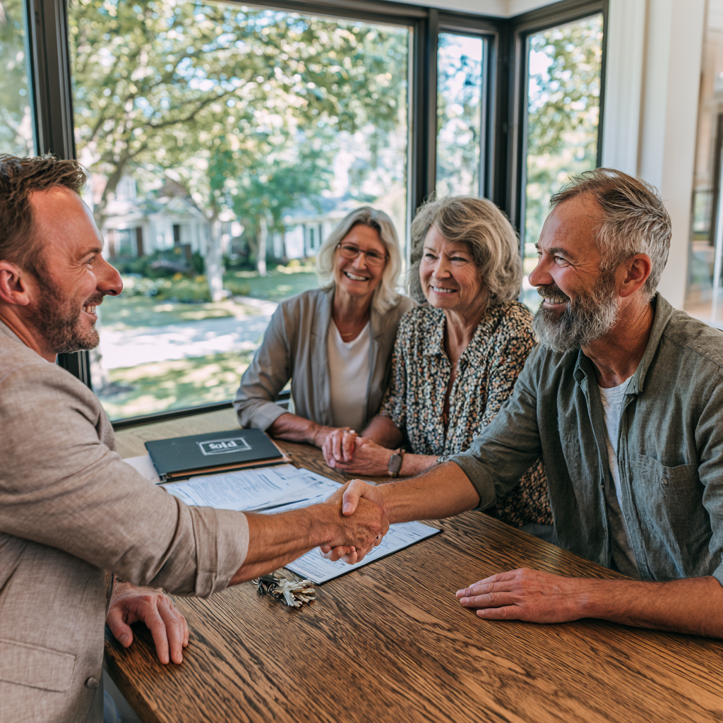 Ohio probate paperwork for inherited property.