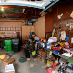 Stow Ohio messy garage