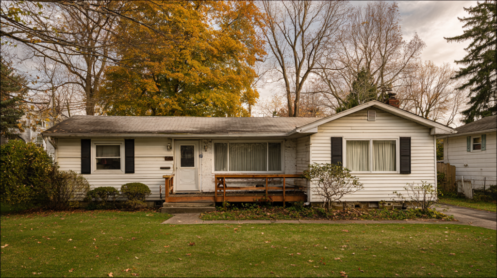 Inherited house in Northeast Ohio being managed by an out-of-state heir