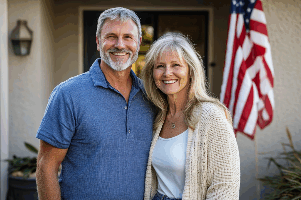 happy couple after selling their home - Louisville KY