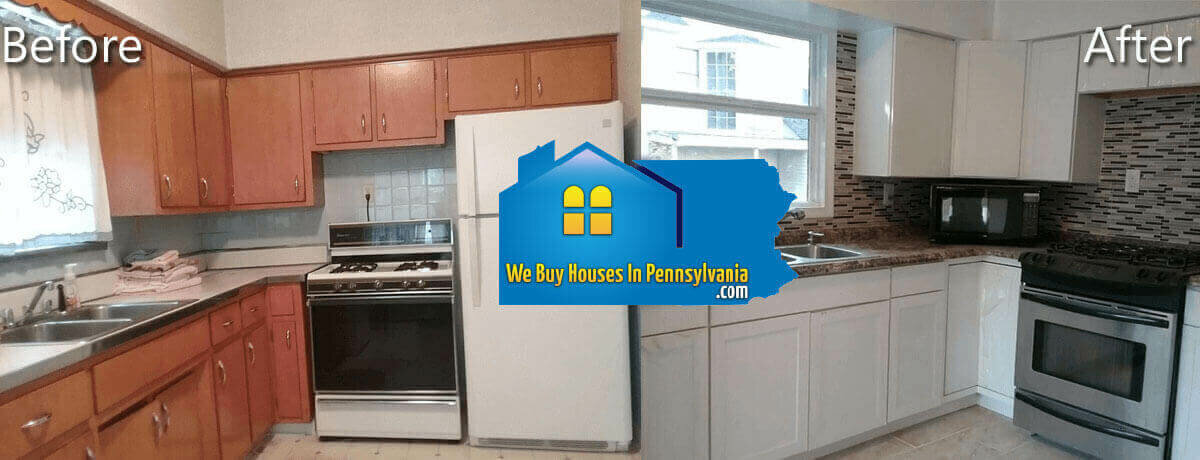 Before and After Home Remodel in NEPA