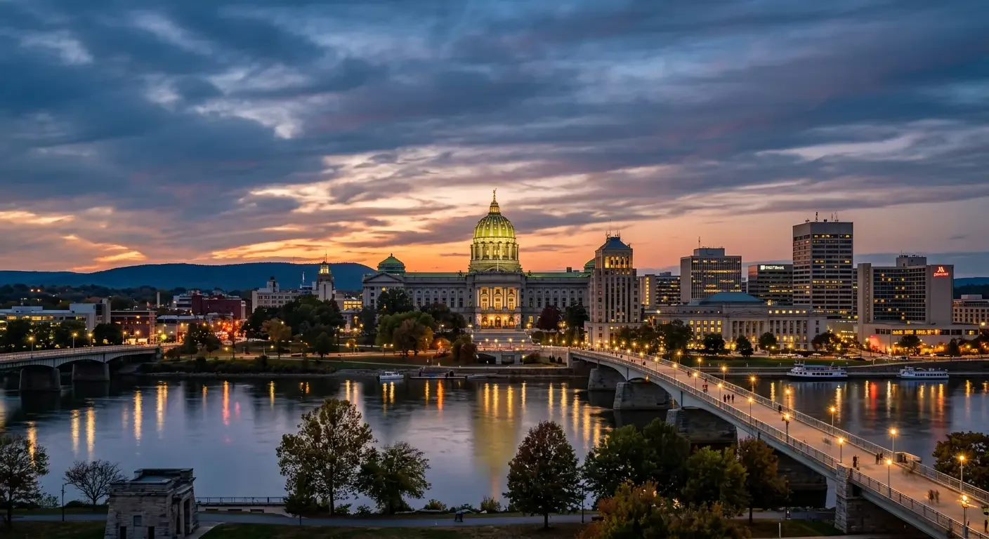 Harrisburg PA State Capitol cash home buyers Dauphin County