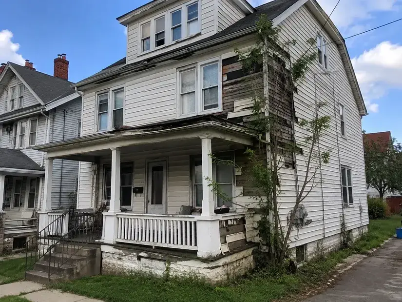 House with Deferred Maintenance in Luzerne County PA