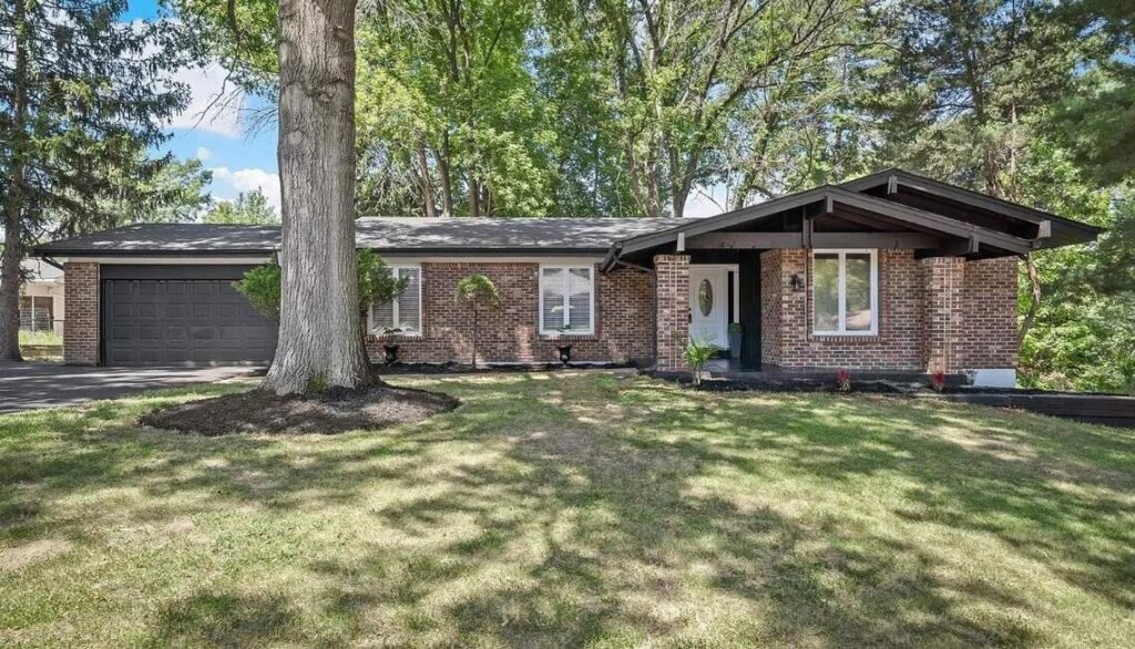 The same inherited St. Louis house after renovation