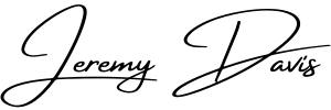 Jeremy Davis signature