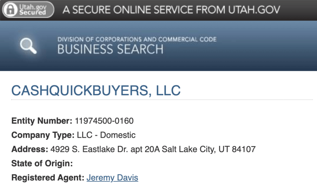 House buyers of Salt Lake City, Utah