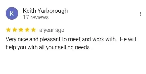 Google review from a Fort Worth homeowner who completed a cash home sale