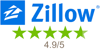 5 star reviews from Zillow for Halo Homebuyers