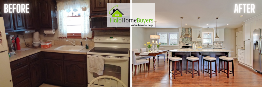 we buy houses NJ before and after