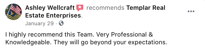 Reviews from Templar Real Estate Enterprises