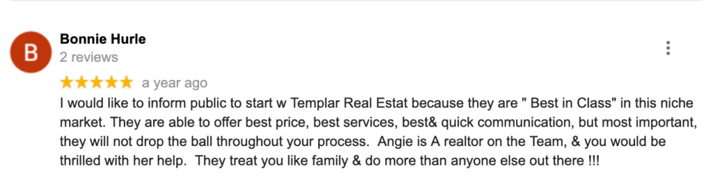 Templar Real Estate Enterprises review