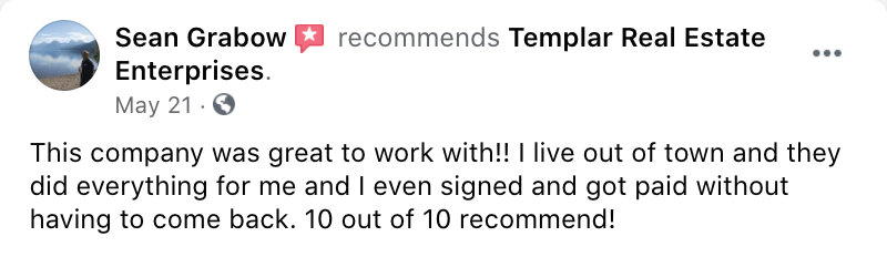 Templar Real Estate Enterprises review