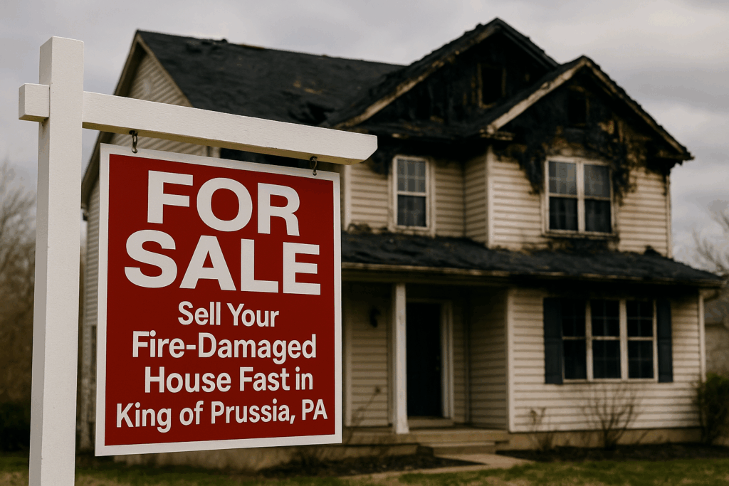 Sell Your Fire-Damaged House Fast in King of Prussia, PA