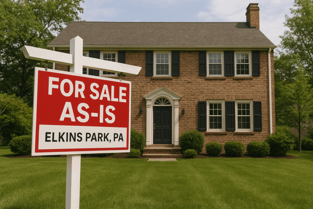 Sell Your House As-Is in Fort Elkins Park, PA