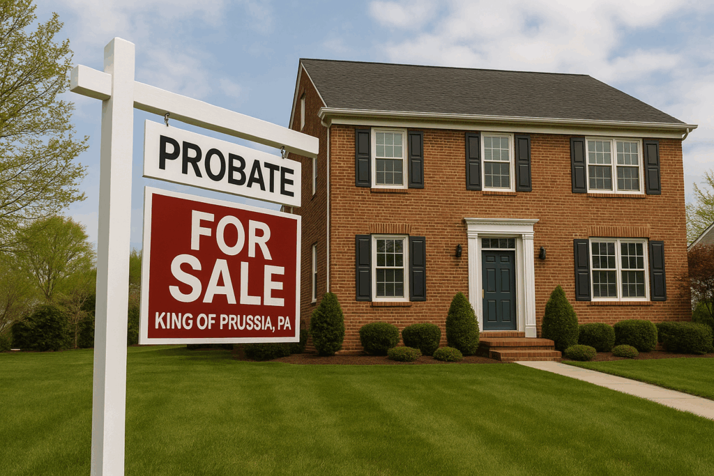 Sell a House in Probate in King of Prussia, PA