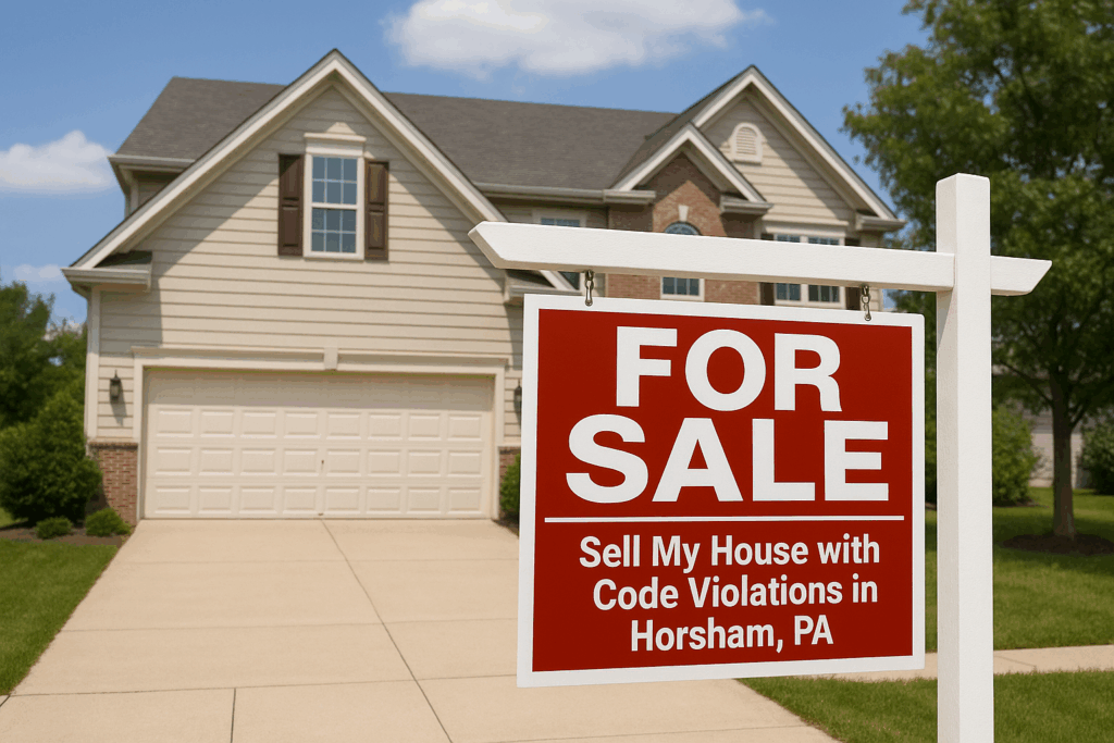 Sell Your House with Code Violations in Horsham, PA