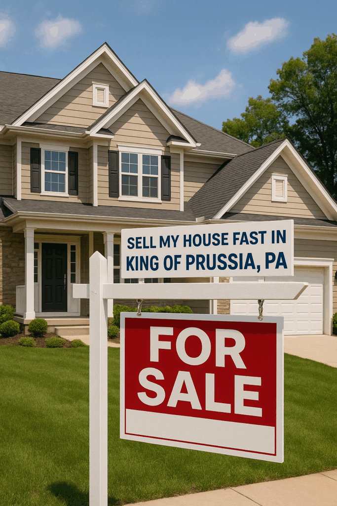 Sell Your House Fast in King of Prussia, PA