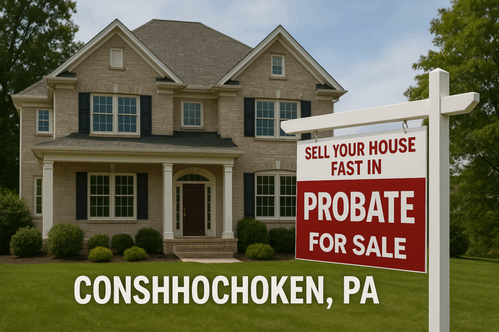 Sell Your House Fast in Probate in Conshohocken, PA