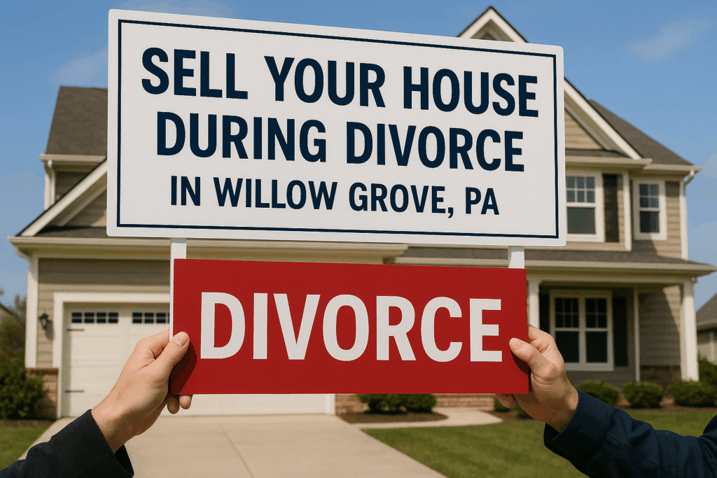 Sell Your House Fast During Divorce in Willow Grove, PA
