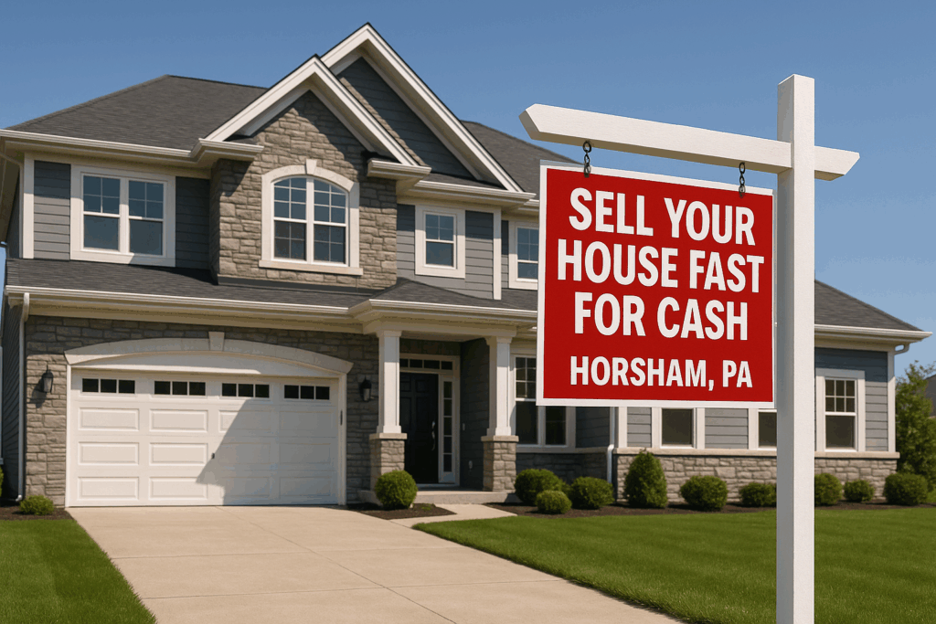 Sell Your House Fast for Cash In Horsham, PA