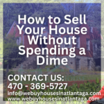 How to Sell Your House Without Spending a Dime