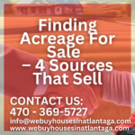 Finding Acreage For Sale – 4 Sources That Sell
