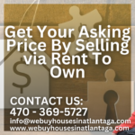 Get Your Asking Price By Selling via Rent To Own