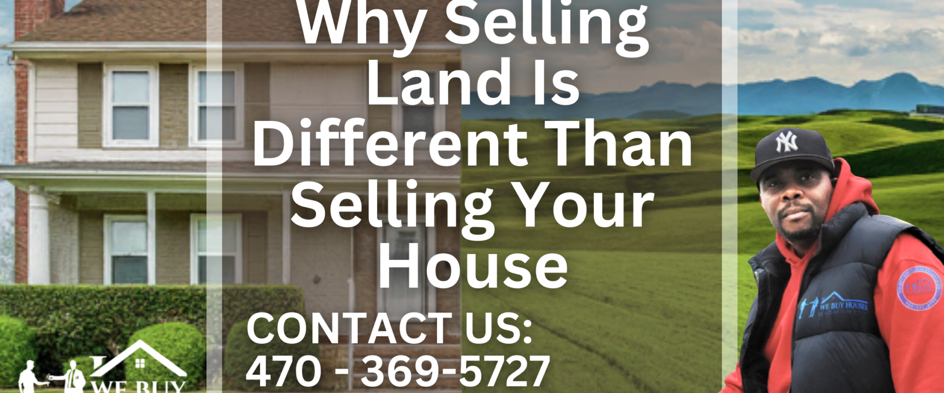 Why Selling Land Is Different Than Selling Your House