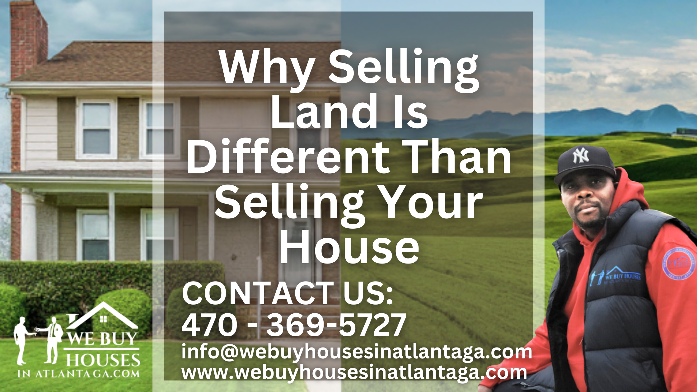 Why Selling Land Is Different Than Selling Your House