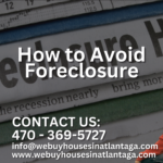 How to Avoid Foreclosure