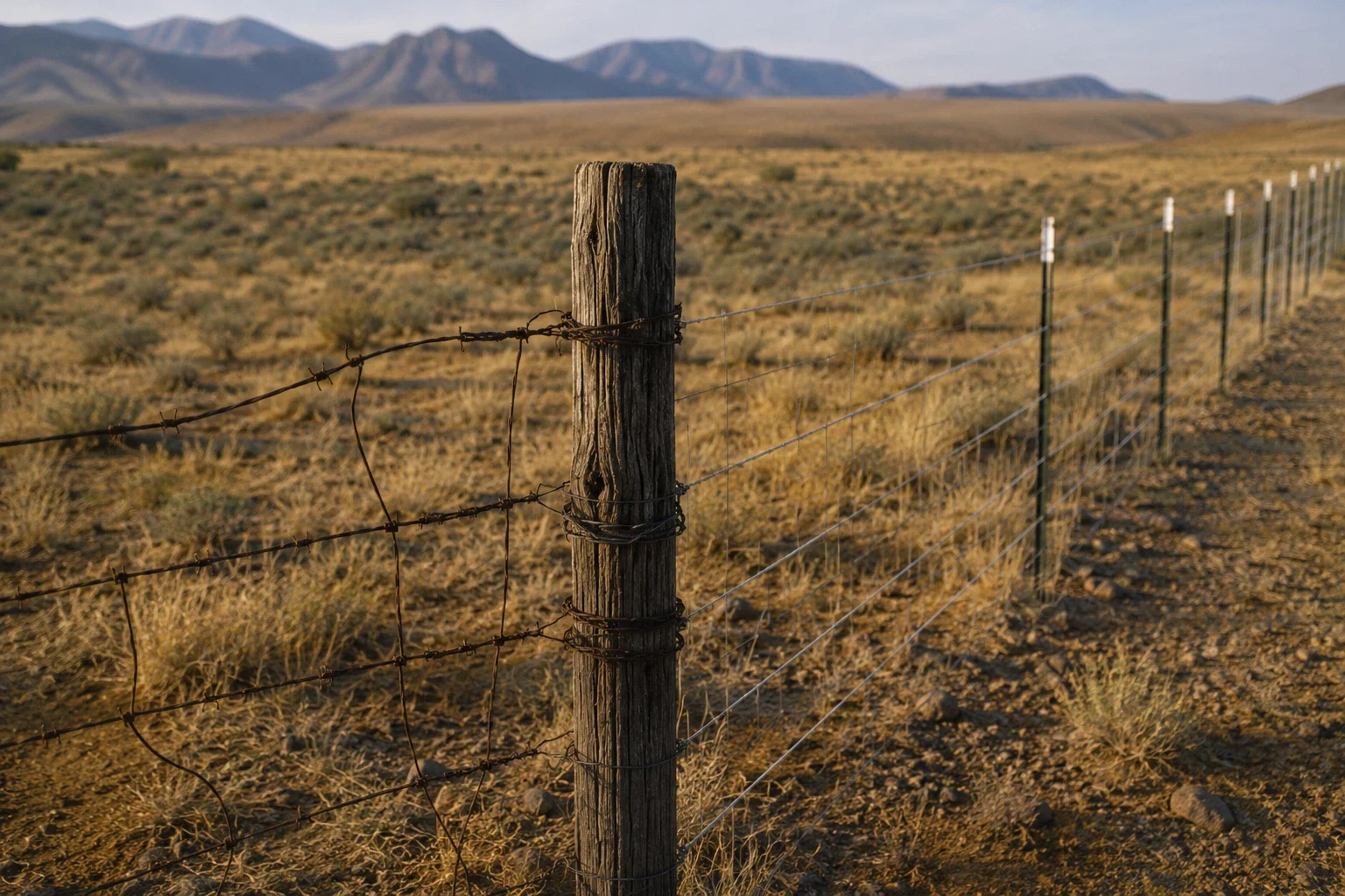 Arizona off-grid fence line boundary — absentee owner adverse possession risk Sulphur Springs Valley Sun Sites Pearce Dolan Springs