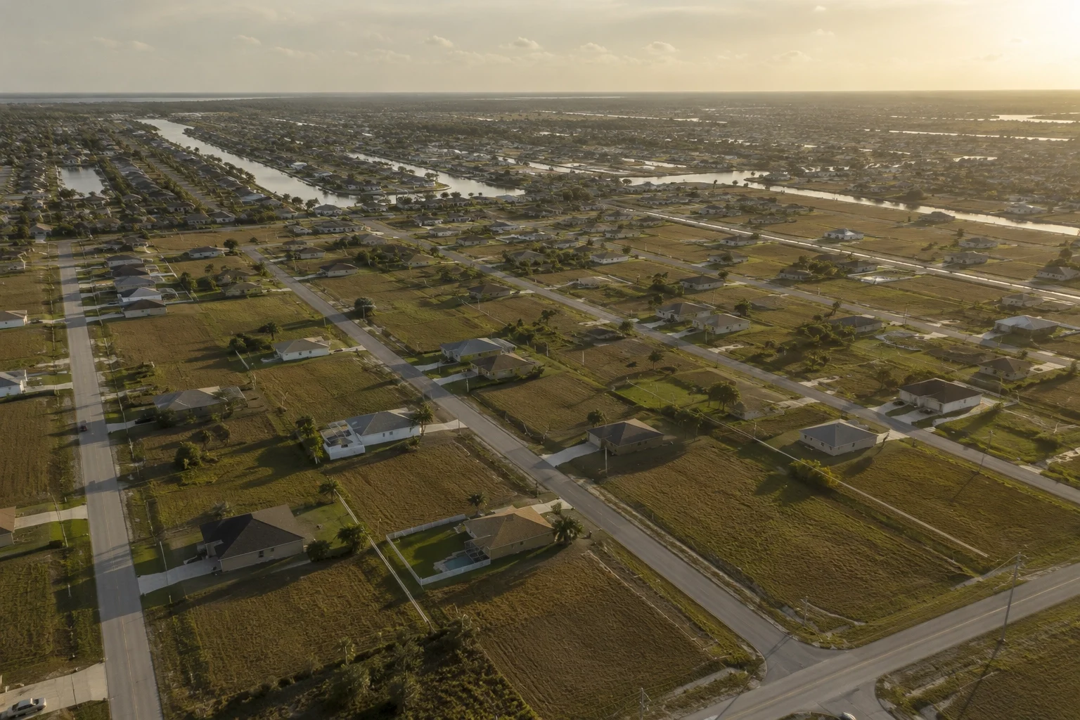 Florida vacant land for sale to direct cash buyer — Cape Coral, Lehigh Acres, Port Charlotte, North Port, Palm Coast, all 67 counties