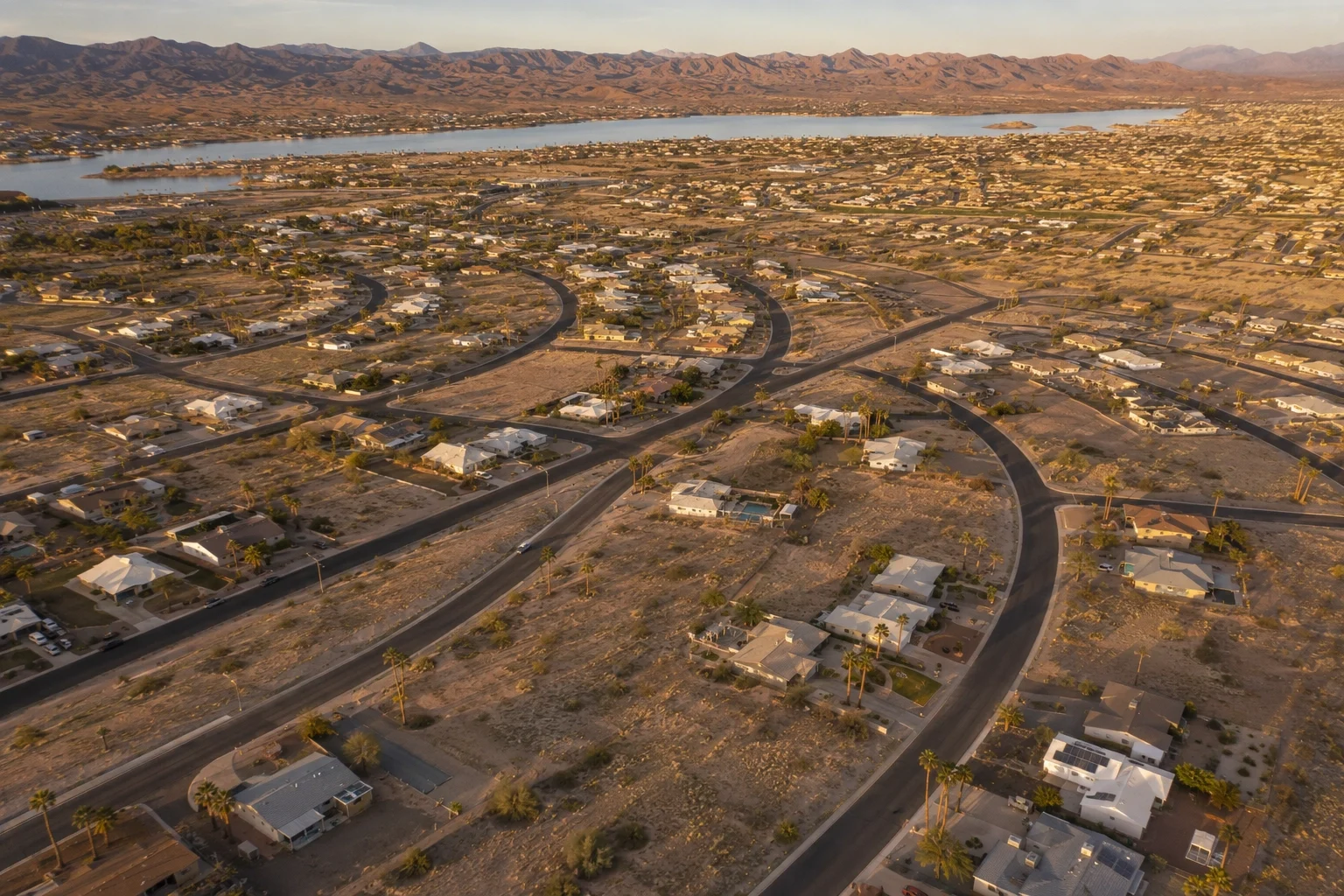 Sell vacant lot Sun City Lake Havasu Arizona subdivision — Del Webb 1960 McCulloch 1963 master-planned community