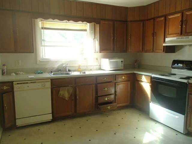 kitchen before