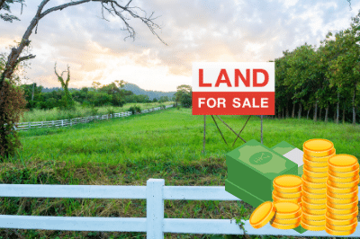 Selling land for cash
