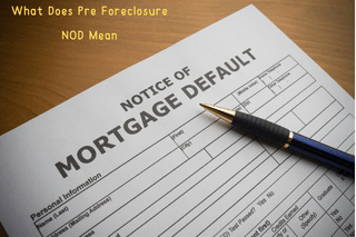 What Does Preforeclosure Mean