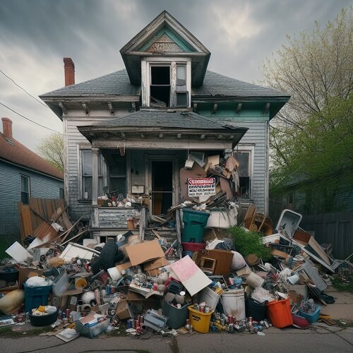 Can A House Be Condemned For Hoarding